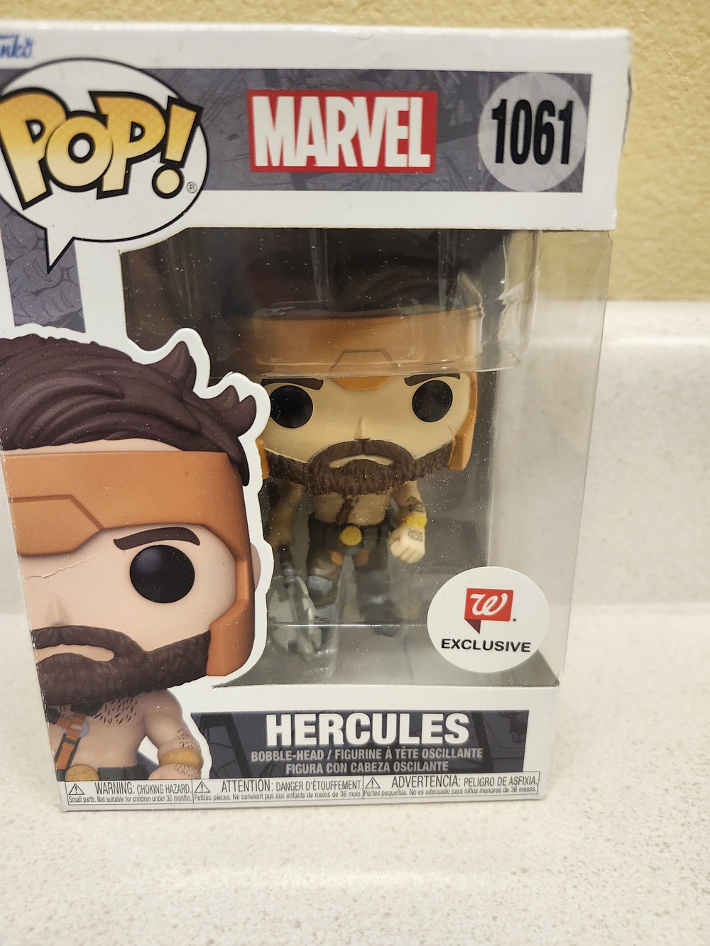 Marvel Pop! Vinyl Hercules Figure - Brown & Tan Accents